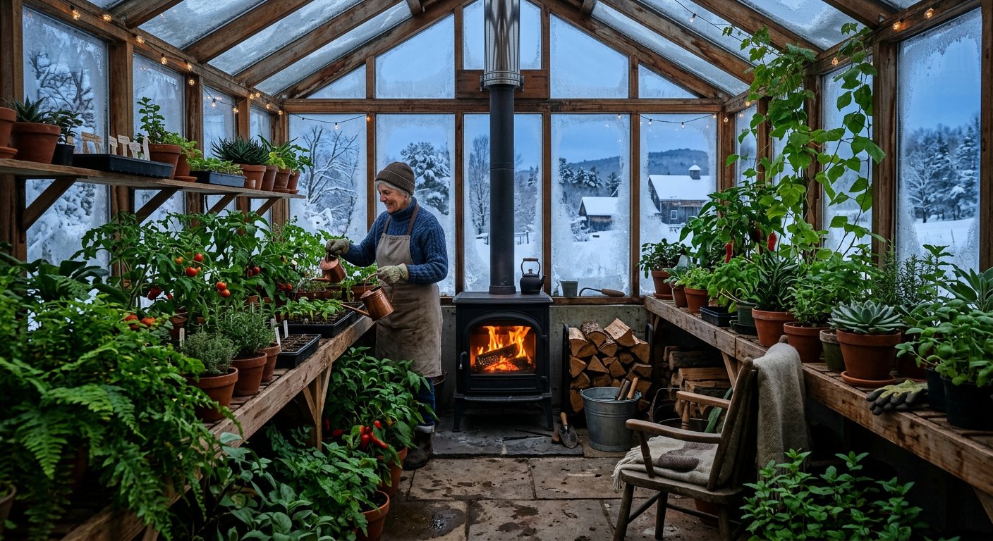 Отопление теплиц